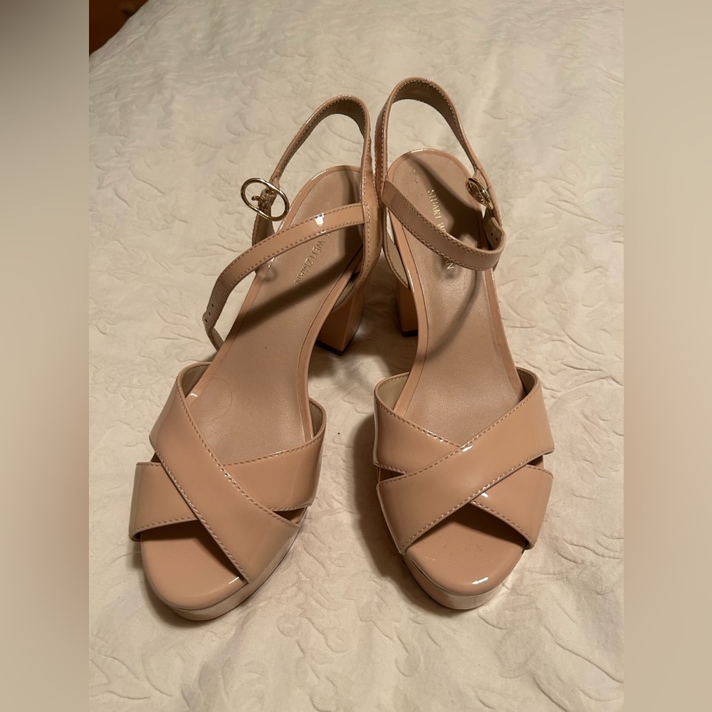 Stuart Weitzman platform heels.